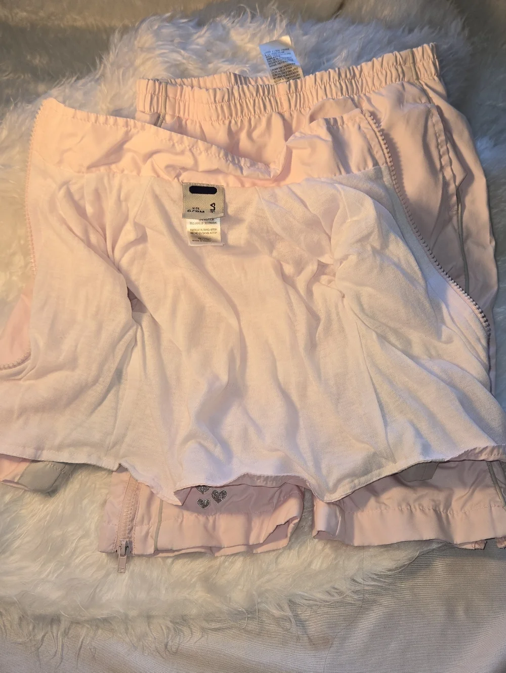 Fila Vintage Y2K Girls Kids Pink and Light Gray 2 Piece Snow Suit Rare Tracksuit